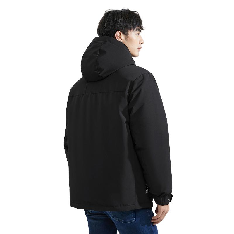 Calvin Klein Down Jackets Men's Hooded Moderate Parka Down Jacket J325485