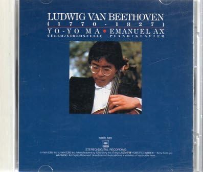 

CD BEETHOVEN - Beethoven: Cello Sonata No.4 32DC820 Japan Classical Used