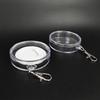 1PC Badge Star Transparent Pixiv Protective Cover Anime Merchandise Plastic Portable Pendant Collection Box Storage