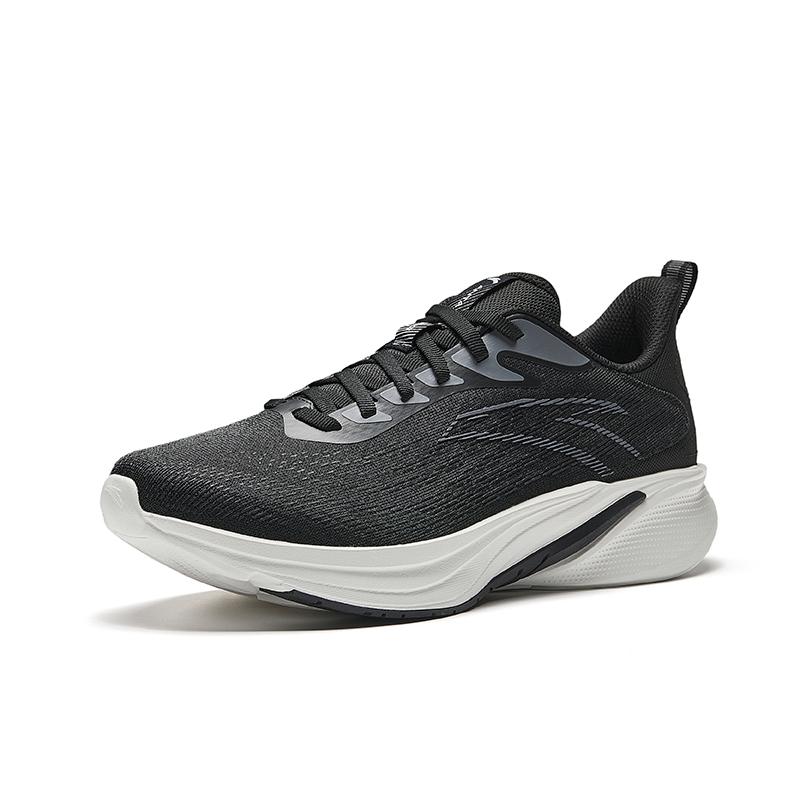Anta Cloud Tracking Comfortable Versatile Breathable Lightweight Low-Top Casual Running Shoes Men Sneaker Basic-Black 112535585-1