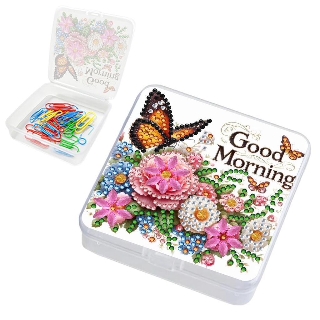 5D DIY Diamond Painting Storage Box Clear Organizer Plastic Case for Beads Jewelry Travel and Nail Art Accessories
