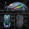 ONIKUMA Wireless 2.4G USB Game Mouse RGB Golwing 3000 DPI Gaming Mice Large Capacity Battery Mouse For Game Office Comfortable Hand-Feeling
