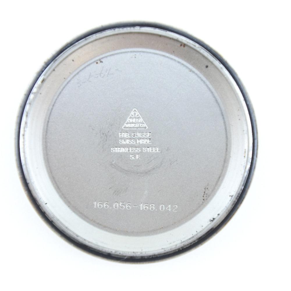 Omega Constellation Watches Chronometer Cal.1001 SilverDial Stainless Steel/Embossed Leather Mechanical Automatic Mens Used