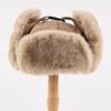 New Bomber Hat Thick Warm Fur Winter Cap for Men Women Earflap Pilot Hat Outdoor Ski Russian Fashionable Male Female Beanie Hat