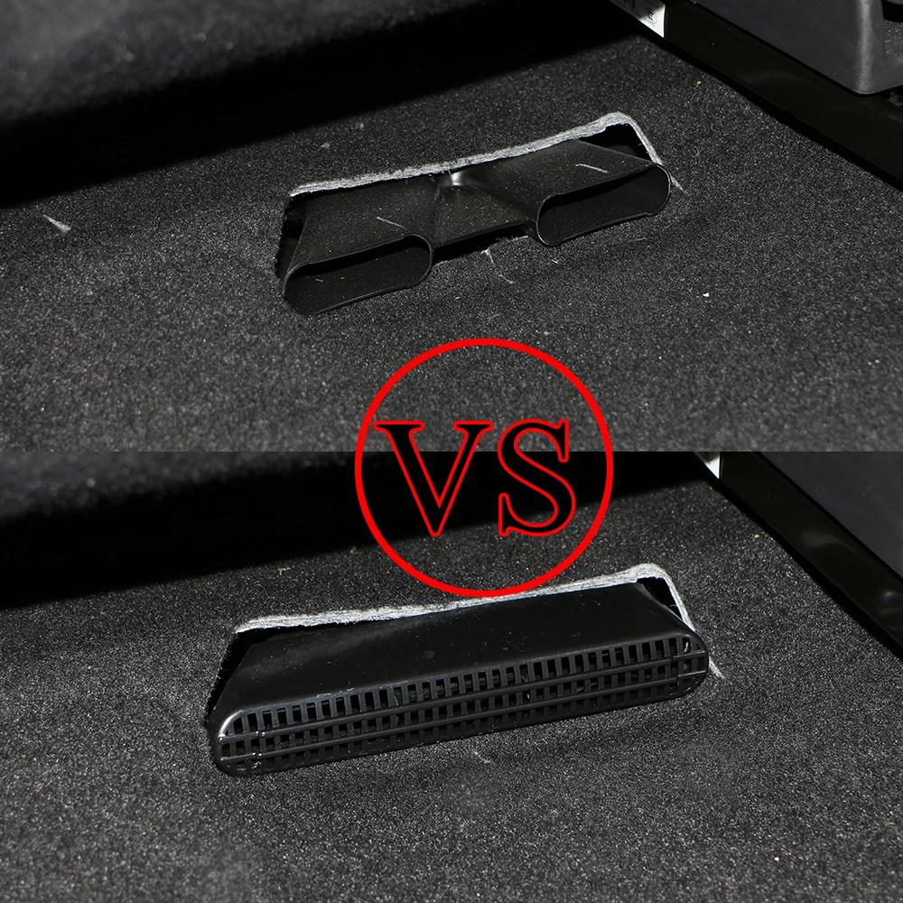 Car Under Seat AC Outlet Trim Case for Nissan Teana Altima 2013 - 2018 Floor Air Conditioning Vent Cover Protector Accessories
