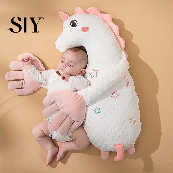 Adjustable Baby Patting Device Patter for Sleep Startle Prevention Stuffed Doll Pillow with Soothing Tool Palm Pad Companion Music Comforting Newborns