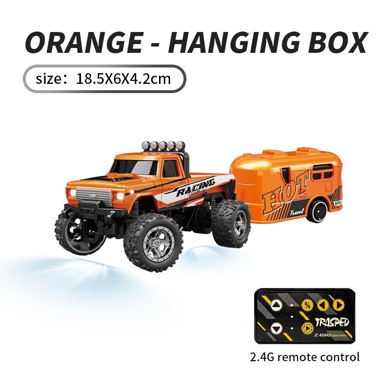 METAL RC Car Mini 1:64 Remote Control Drift Car High-Speed Off-road Climbing Racing Cars Children's Toys Gifts for Kids