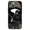 Phone Case for iPhone 11 13 12 Pro Max 13mini XR X XSmax 8 7 6 6s 12mini 5 5s Cover Silicone Bumper Naruto Kakashi and Jiraiya