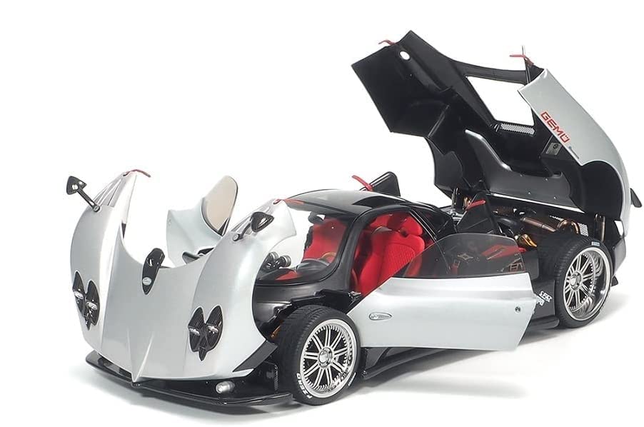 Almost Real Pagani Zonda F 2005 Grigio Mercurio Skala Komplett Støpt Metallbil - - 1/18 (850401001)