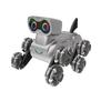 Remote-Controlled Stunt Robot Dog Toy with Eight Wheels