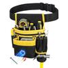 Tool Waist Bag Portable Electrician Toolkit Magnetic Hardware Repair Heavy Duty Tools Belt Multi-functional Tools Organizer