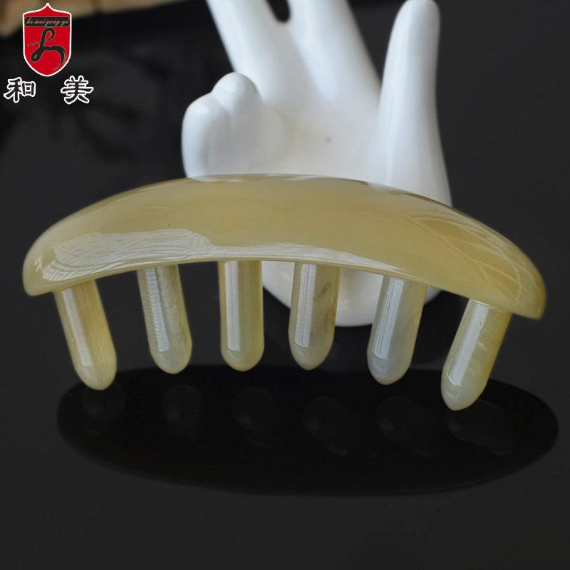 Croissant massage comb scalp massage hair treatment comb croissant head meridian comb massage small comb