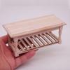Miniature Sturdy Wood Table for Dollhouses Decoration and Girls' Role Playing Toy In 1 12 Scale Daily Casual Use