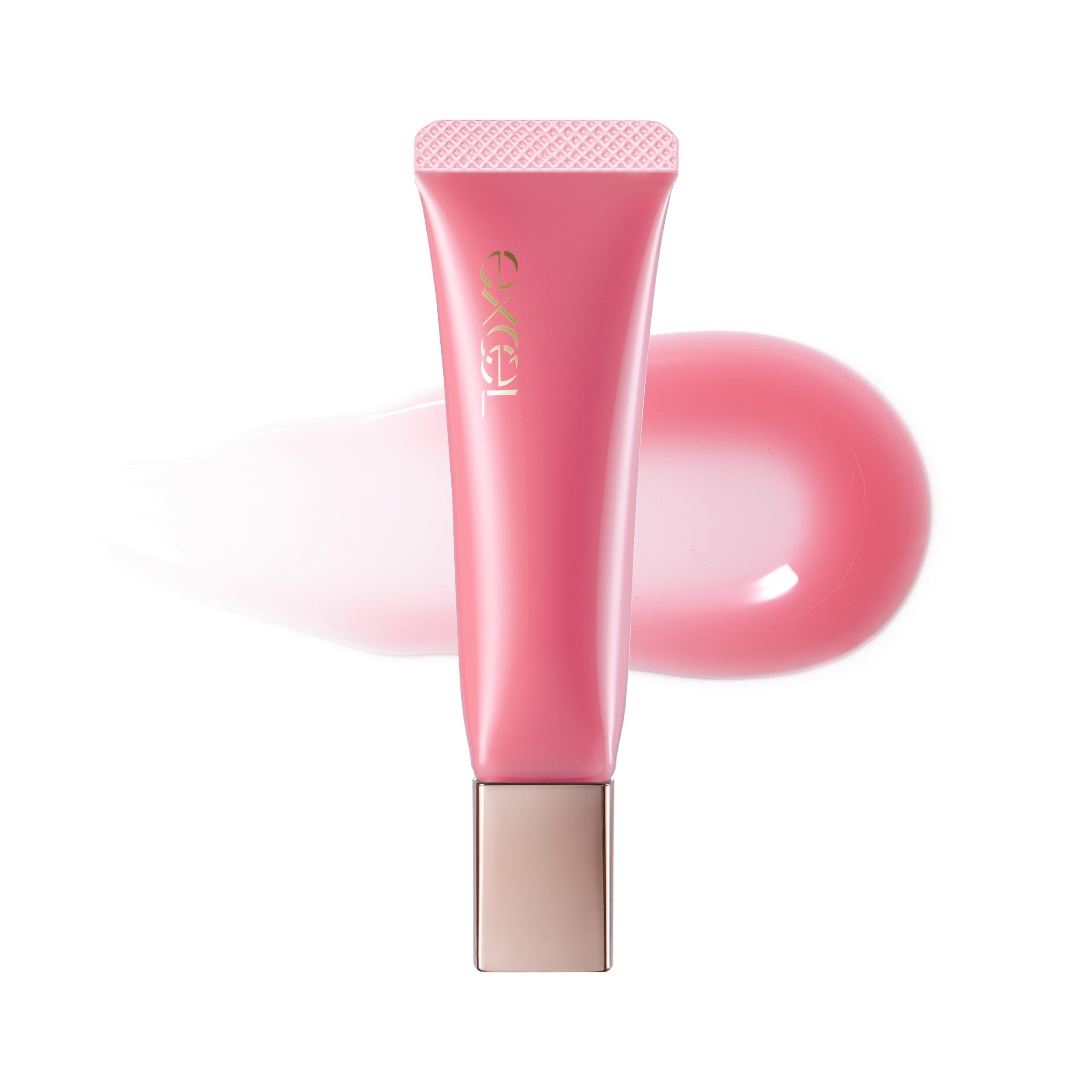 Sana Excel Pumpful Drop FD02 Peach Dew Lip Gloss - High Moisture Lip Care