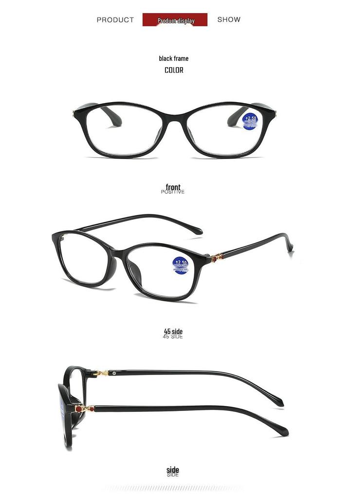 Stylish Anti-Blue Light Full-Frame Reading Glasses for Men & Women, Enhanced Comfort & Eye Protection