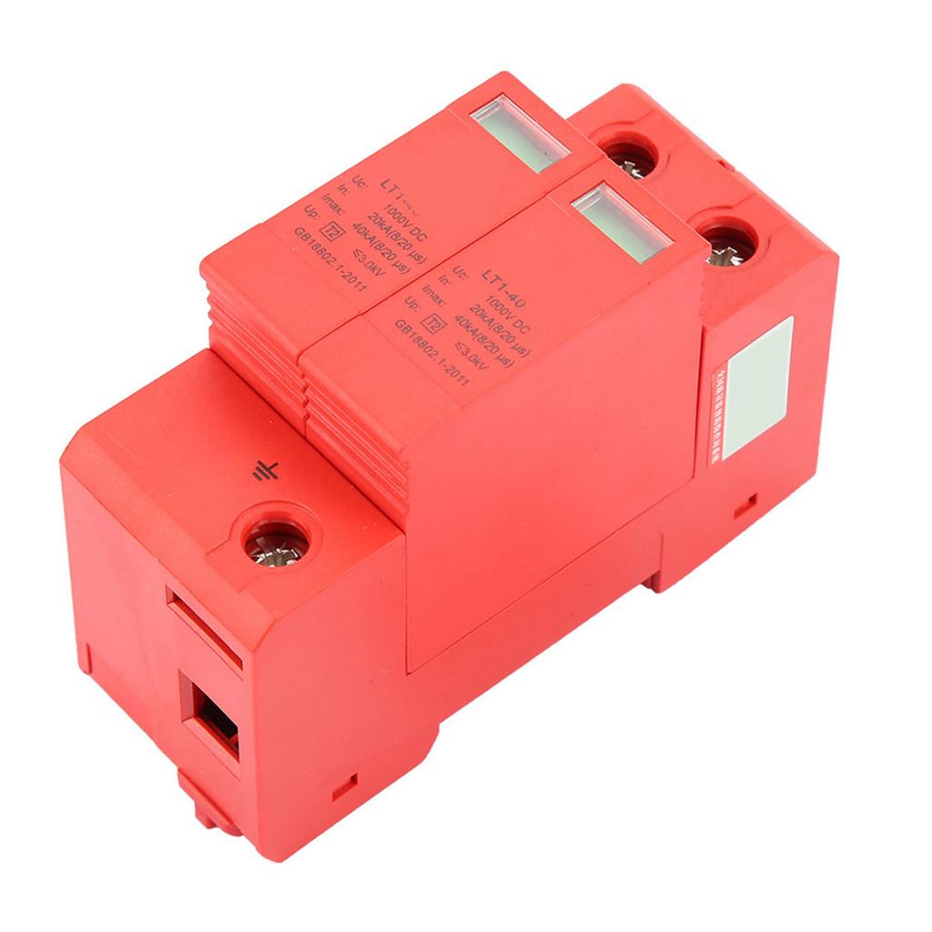 DC1000V 2P 20KA 40KA House Surge Protective Low voltage Arrester Device