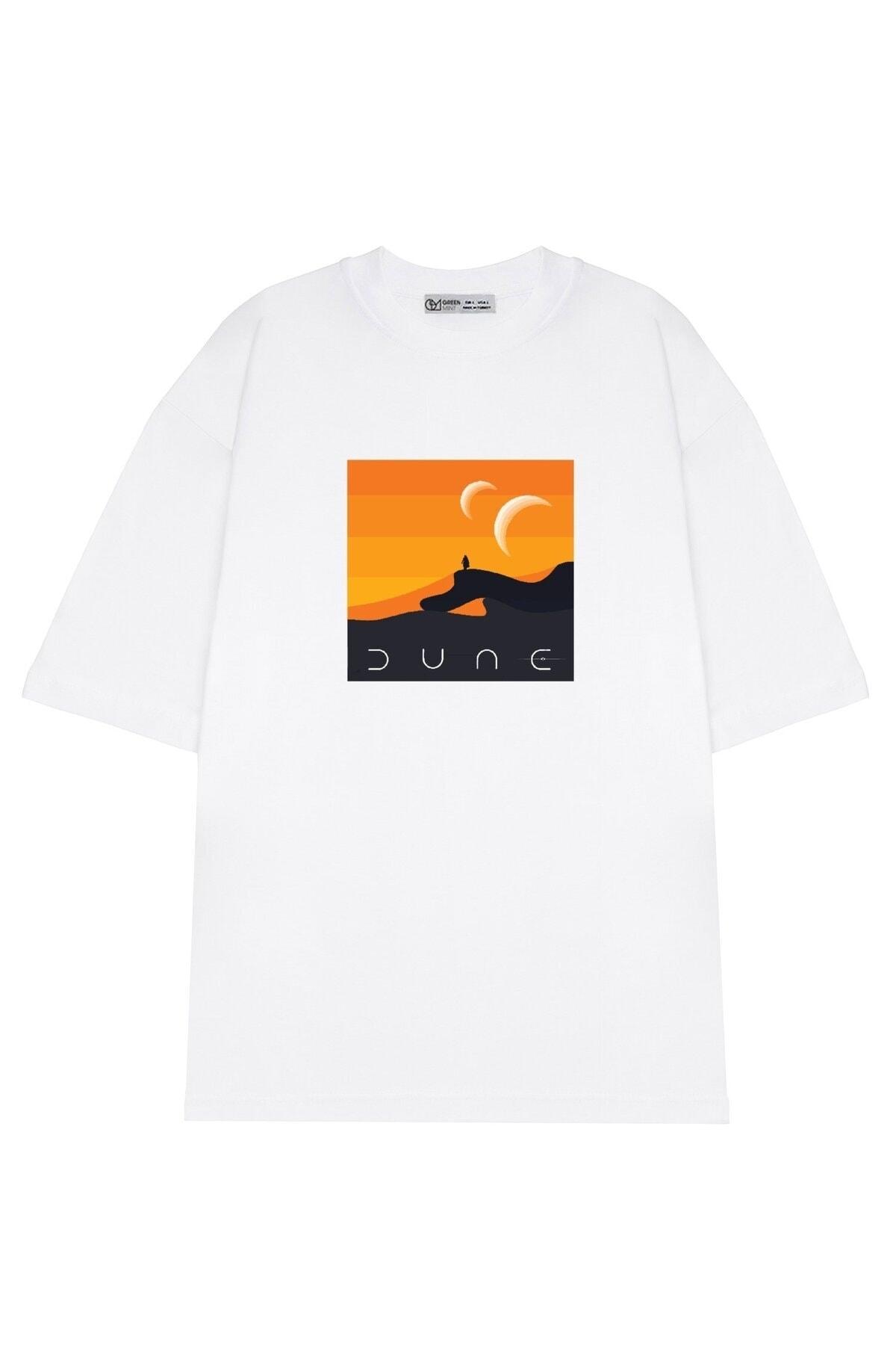 

Unisex Oversize T-shirt dune-02