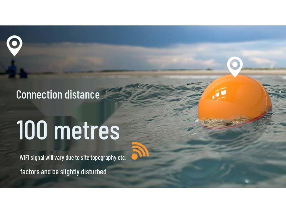 Cross-Border Black Tech: Erchang Sonar Fish Finder - Wireless WiFi HD Dual-Band Smartphone Compatible Fishing Gear