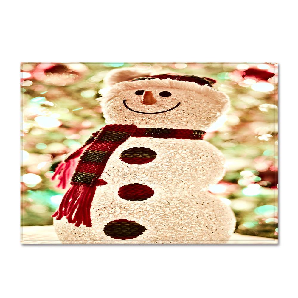 Christmas Living Room Floor Mat Bedroom Dining Room Carpet Carpet Doormat