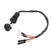 Ignition Key Switch 35100 HM5 671 Ignition Switch with Key for 300 Fourtrax 2x4 ATV