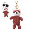 Fox Plush Keychain,Fox Plush Keychain,Fox Plush Stuffed Keychain,Purse Cute Keychain Soft Animal Keychain Car