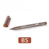 Japanese Colored Hook Line Pen Waterproof Art Supplies Anime Architectural Design Ink Tube Drawing Pen Watercolor Outline Marker