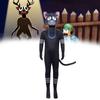 99 Nights In The Forest Black Cat Cosplay Suit For Kids And Adults With Polyester Fabric Halloween Costume