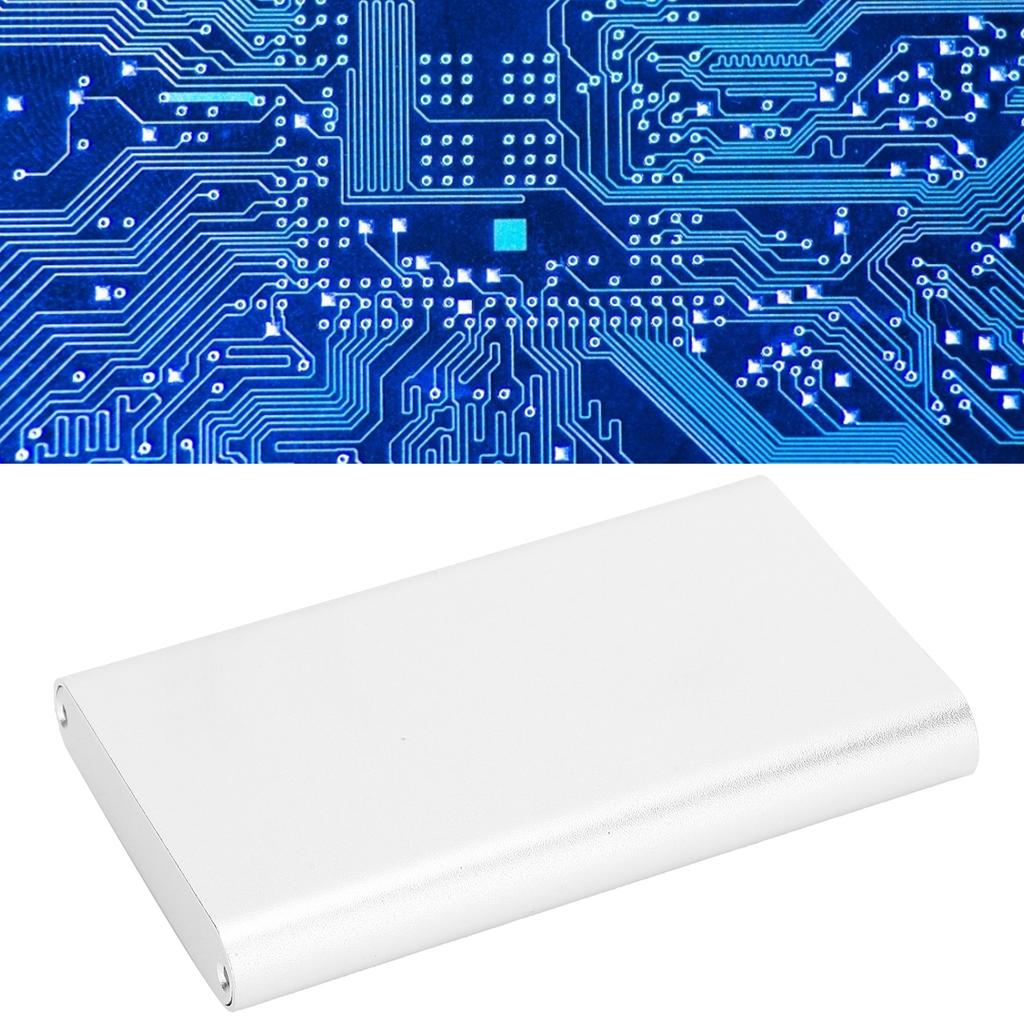 13x61x100mm Gehäuse aus Aluminiumlegierung Wasserdichtes Instrument Projektgehäuse Box für Leiterplatte GPS-Decoder Sandstrahlen