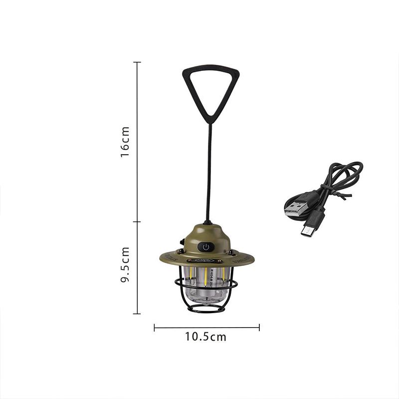 Outdoor Camping Light Pine Cone Lamp Pendant Light Long Battery Life Ambient Lighting Rechargeable
