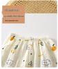 Summer Floral Lace Cotton Pajama Set for Girls: Nine-Sleeve Korean Style Air Conditioning Homewear