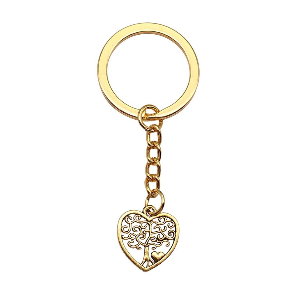 Kabbalah Lucky Charm Tree Of Life Keychain Love Key Ring 28mm