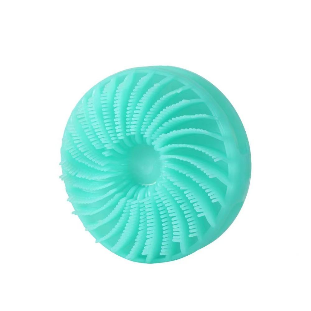 Double-sided Soft Bristle Shower Brush Silicone Cleaning Body Shampoo Brush Massage Multi-functional Bath Brush For Exfoliation
