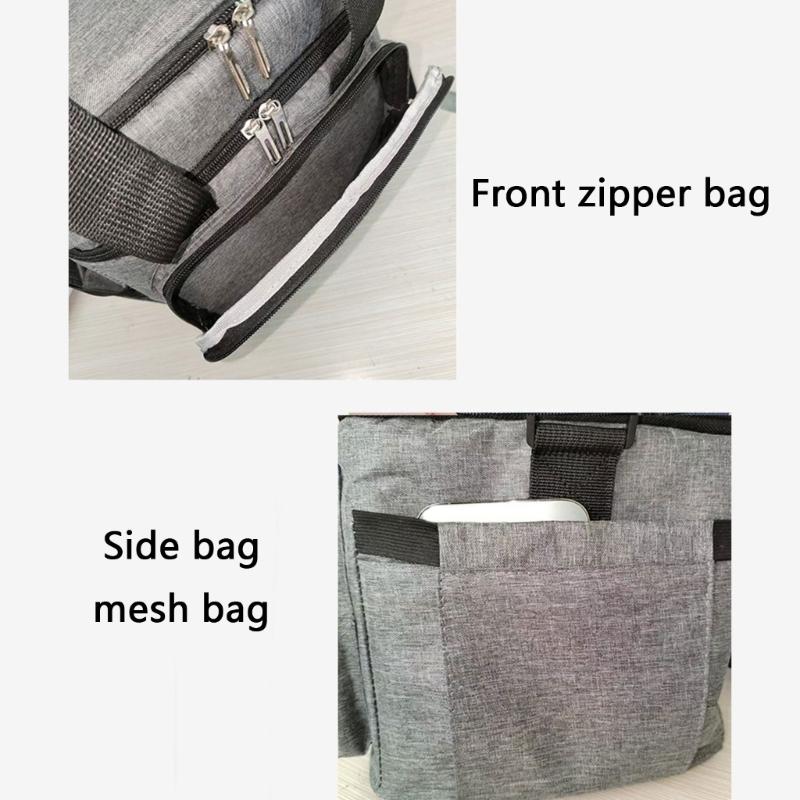Strong Thermal Hand Bag with Multiple Pockets Leakproof Design Food Carriers for Office Meals Beach Trip & Daily Commute