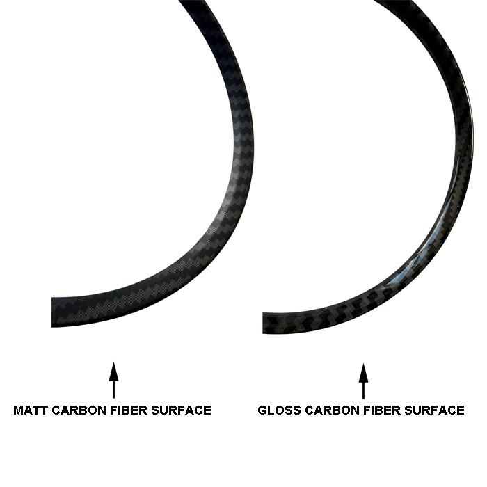 1 Set 5pc Gloss Carbon Fiber Style Dashboard Dial Gauge Rings Bezel Trim for Porsche Cayenne 955 957 9PA