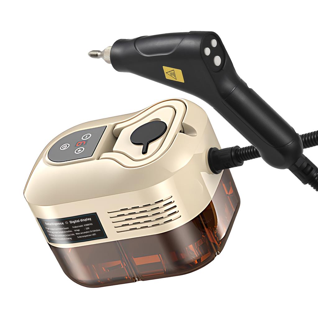 Handheld Multi Surface Steam Cleaner with 6pcs Accessories Touch Screen 6 Levels Adjustable 105 Celsius  221 Fahrenheit