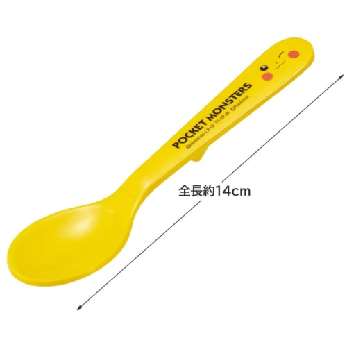 Skater Melamine Teaspoon, 14cm, Pok?mon Pikachu Face, SM6-A