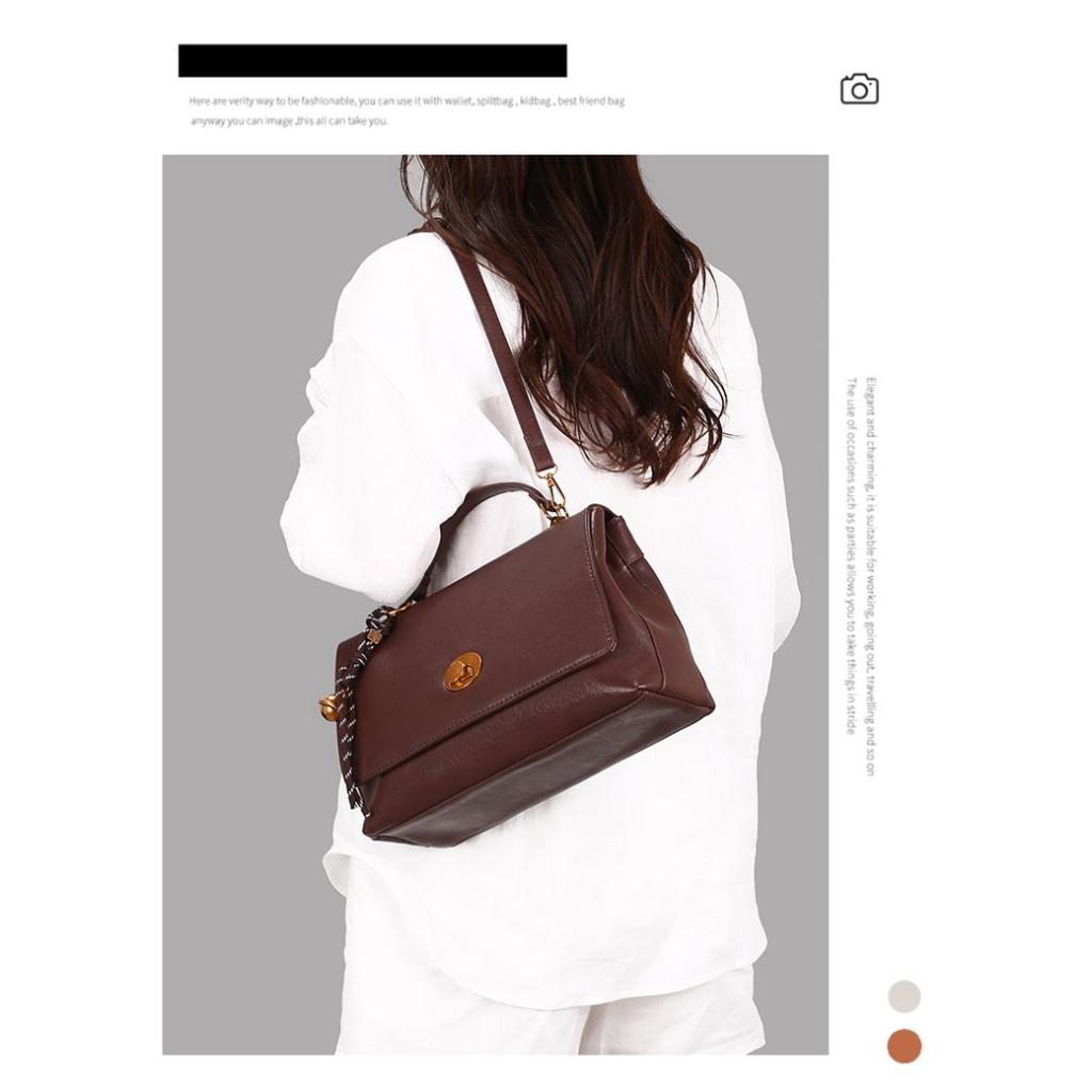  Crossbody Bag Women PU Lock Buckle Daily Casual