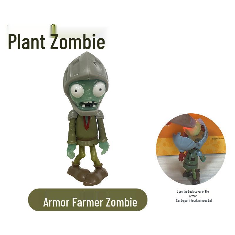 Plants Vs. Zombies Toy Set: Bewitching Mushroom, Fish Hook, Grassland Mine, Flaming Tree, Poison Pea