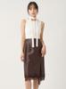 Lace Trim Variation Midi Skirt SWFS264220 BRW 0 [Snidel] Women's