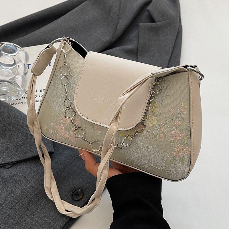 

Французская сумка Niche, женская новая высококачественная фактурная сумка через плечо, модная и универсальная сумка через подмышку для женщин