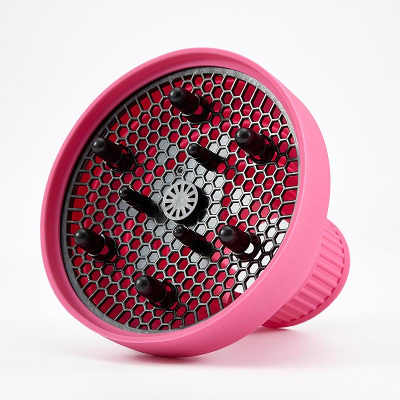 

2026 Youpin Hair Dryer Tornado Silicone Air Cover Curly Hair Large Interface Retractable Dryer Hair Dryer Hair Cover розовый