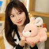 20cm New Simulation Puppy Rabbit Short Plush Doll Cute Little White Rabbit Doll Toy Girl Cute Doll Birthday Gift