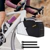 Bike Frame Storage Bag Strap On Pouch Pocket Water Resistant Cycling Pack for