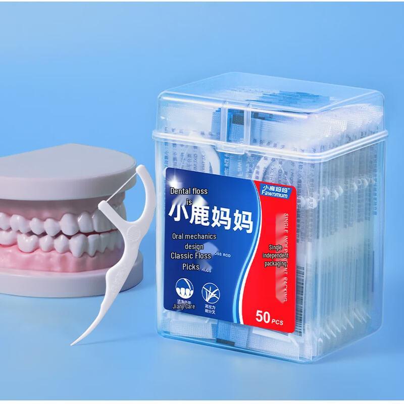 Little Deer Mom Classic Dental Floss Rolls (3-Pack)