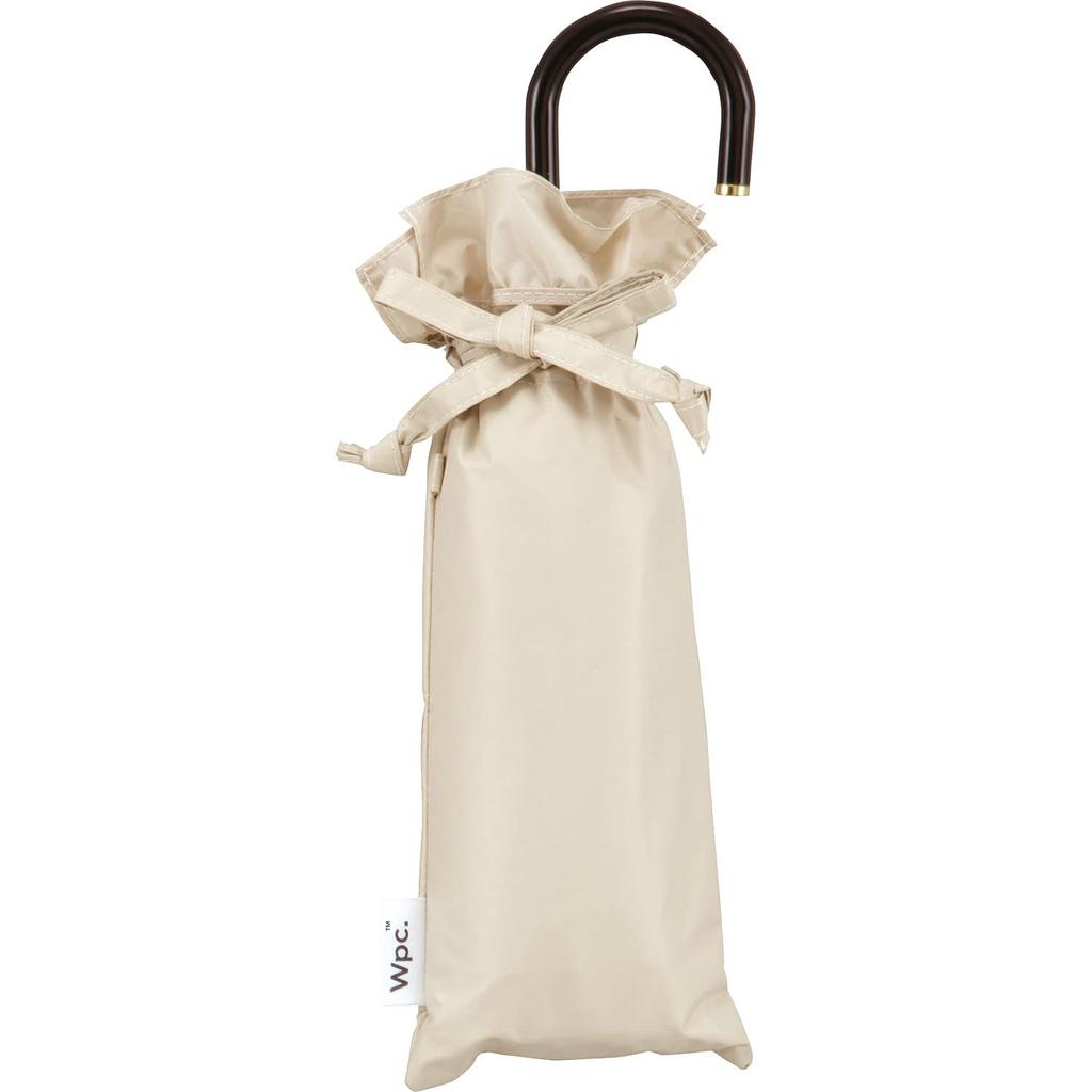 Folding Shade Classic Beige rate UV cut rate For both sunny and rainy 50cm For For commuting to work or [2024] Wpc. Parasol, Umbrella, Frill, Mini,
