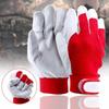 Durable Leather Heat Resistant Safety Gloves Welding Gloves Welders Supply Gauntlets