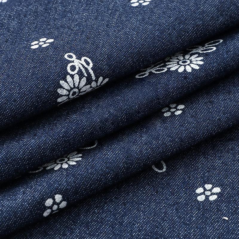 100x150cm Gewaschener Denimstoff Baumwolle DIY Handgemacht Puppenkleidung Jeans Rock Jacke Tasche Material Bekleidungsstoff