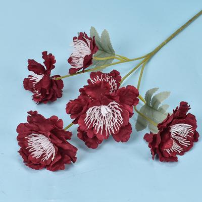 Ziedu imitācija Izsmalcināta, pievilcīga mākslinieciski praktiska ziedu kompozīcijas Viltus peonija dārzam