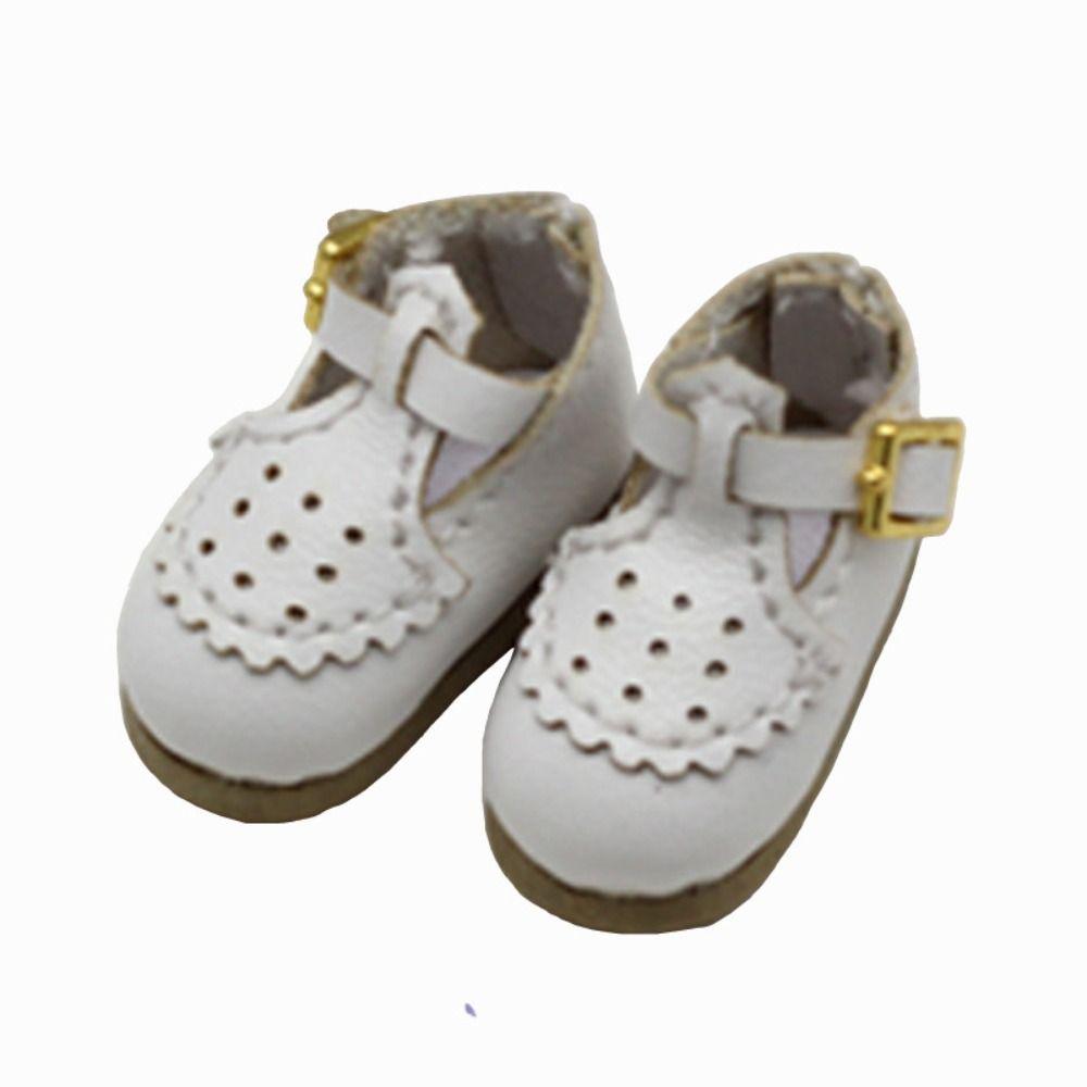 1 Pair Flower 1/12 Bjd Doll Shoes Cute 1/12 Bjd Casual Shoes Lovely Obitsu 11 Doll Shoes  Children