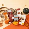 Thanksgiving Mid‑Calf Socks Cartoon Turkey Maple Leaf Socks Cut Elastic Unisex Casual Hosiery Festival Gift